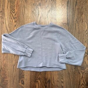 Abercrombie blue-gray sweatshirt